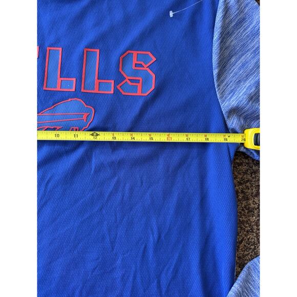 NFL Buffalo Bills Fanatics Team Apparel Blue Long Sleeve Shirt Mens Size Large - Picture 8 of 10